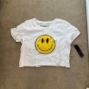 NWT PRINCE PETER smiley Tee large